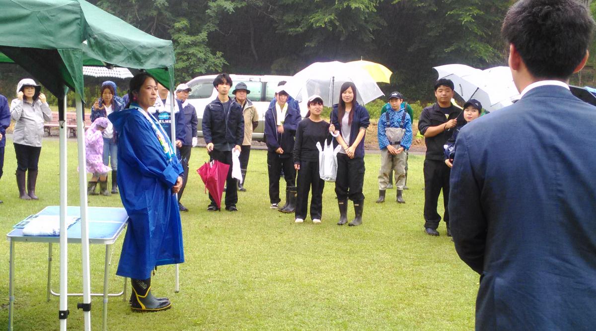 逆川緑地整備及びホタル鑑賞会