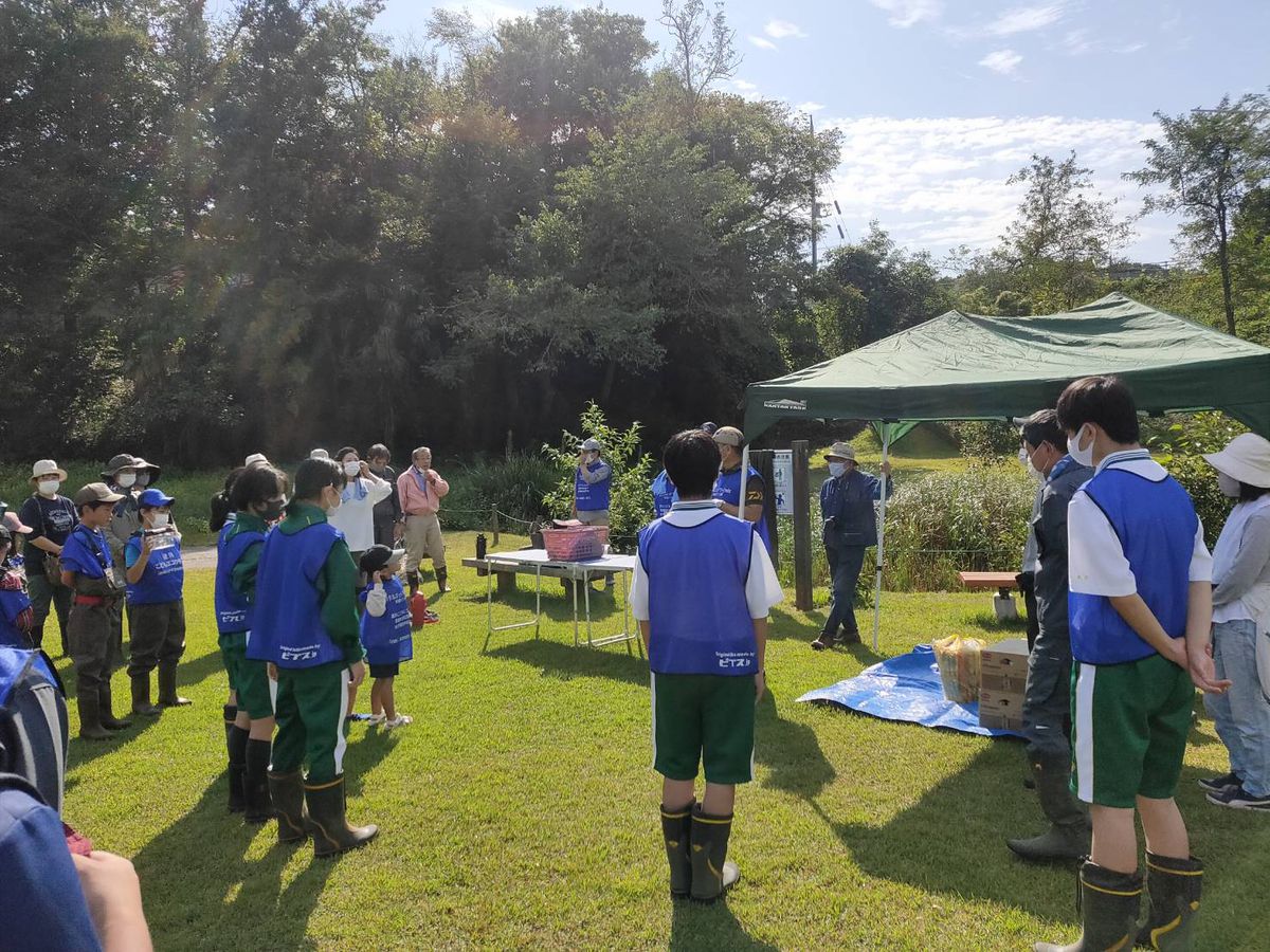 逆川保全活動に参加