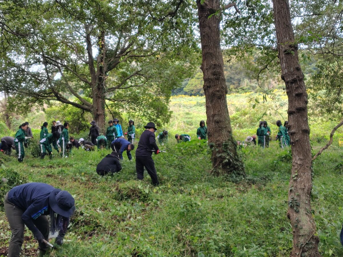 「英宏の泉」環境整備活動