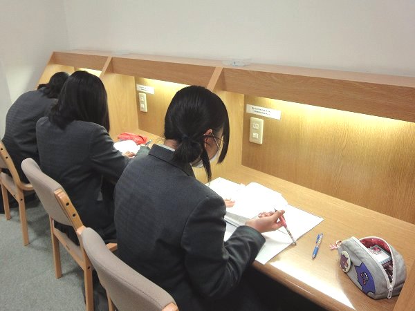 受験生、入試に向けて猛勉強！