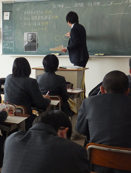 ２－４　授業風景　社会