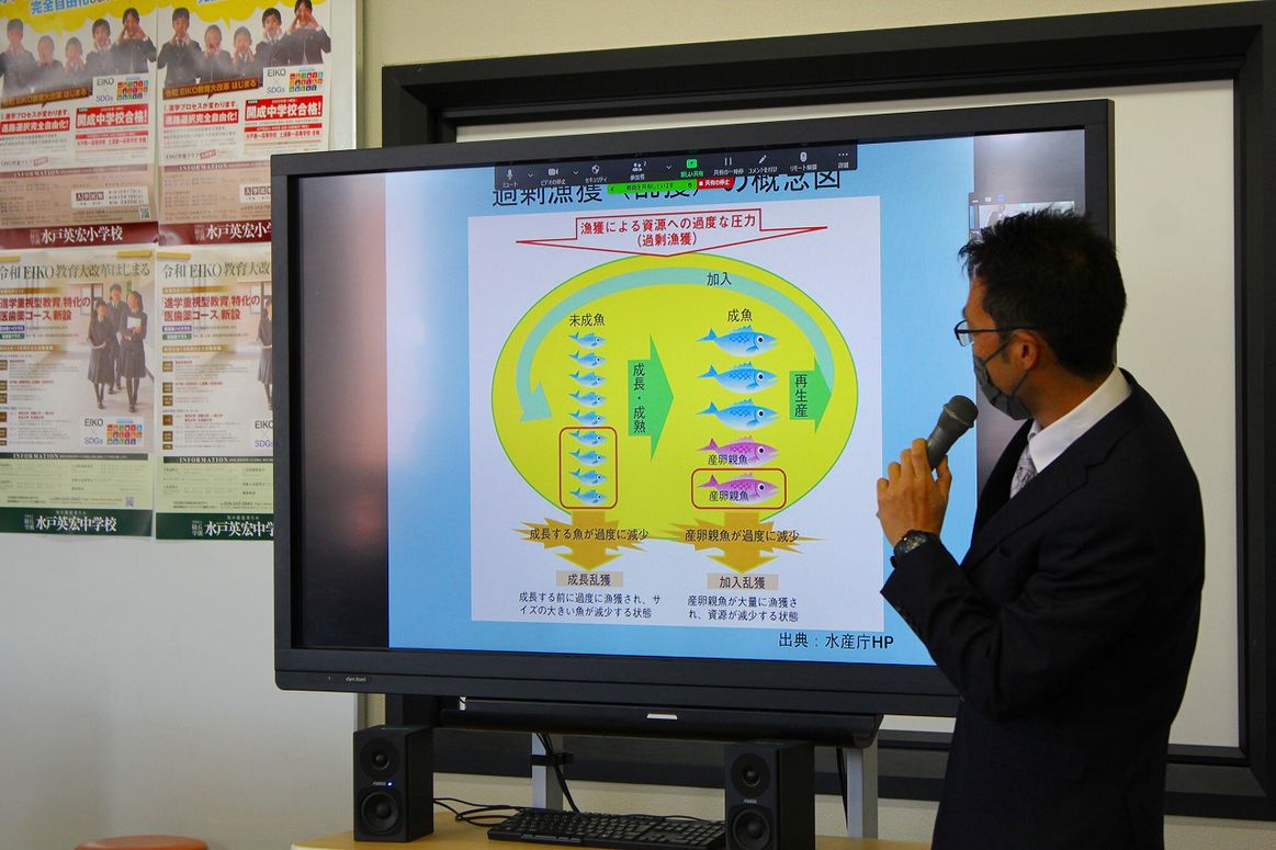 「食育に関する出前授業」を実施しました。