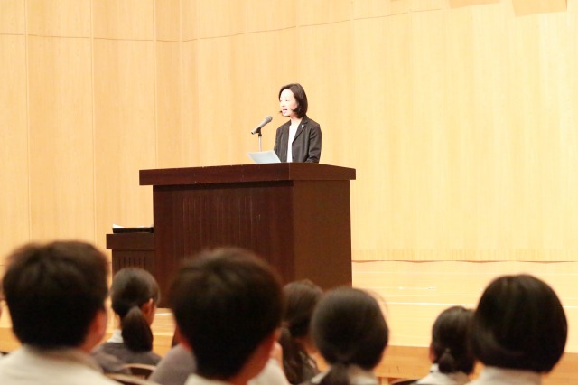 終業式が行われました