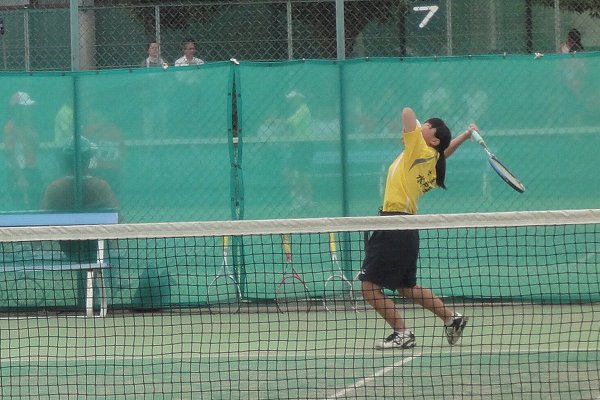 速報！！　女子ソフトテニス部　中央地区大会出場決定！！