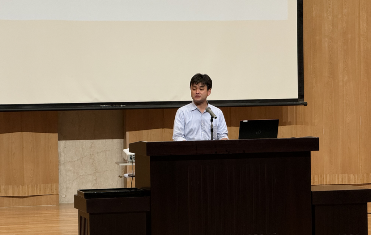 令和７年度  第１学期 終業式を実施しました。