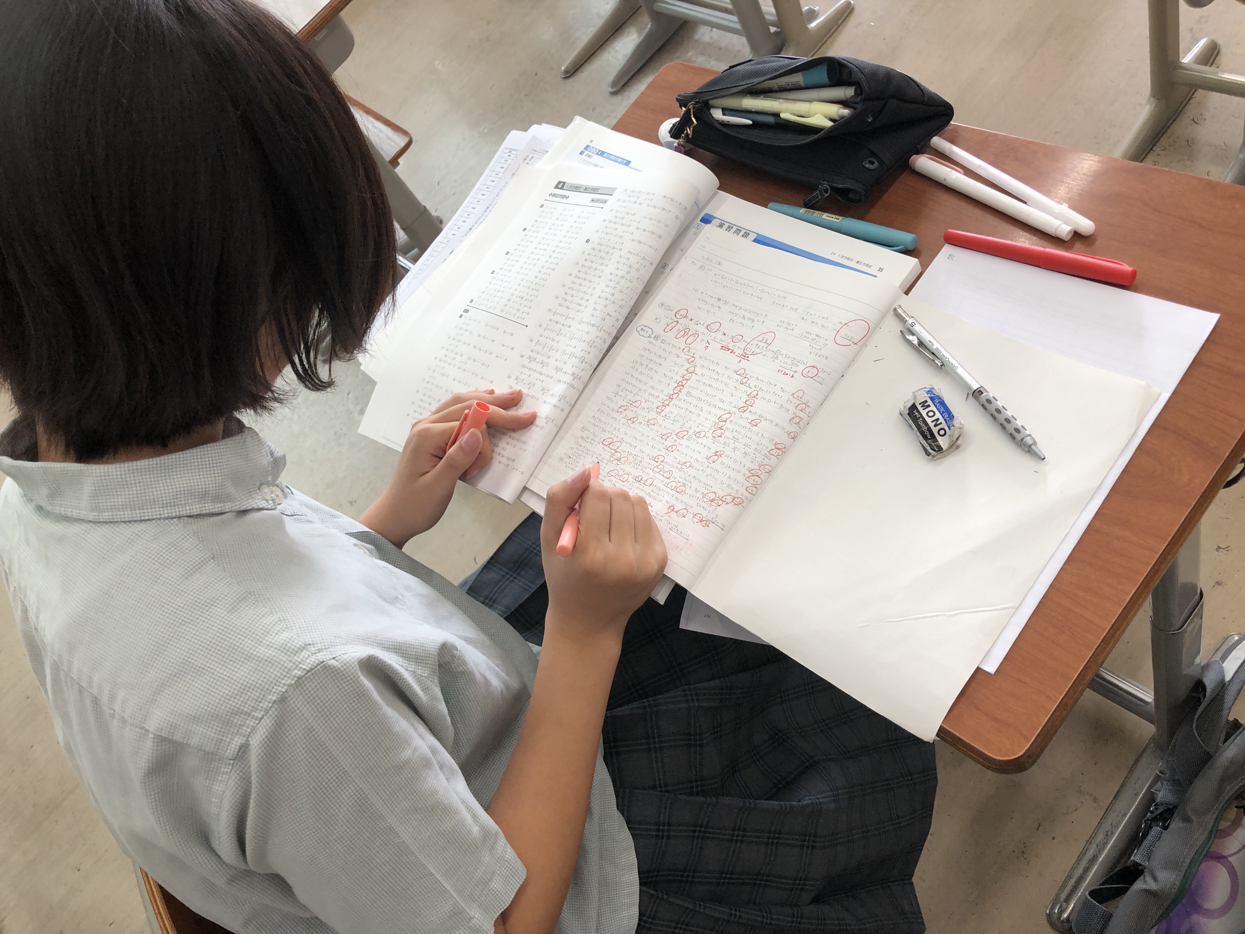 ３年生　夏期課外期間・午後の特訓講座