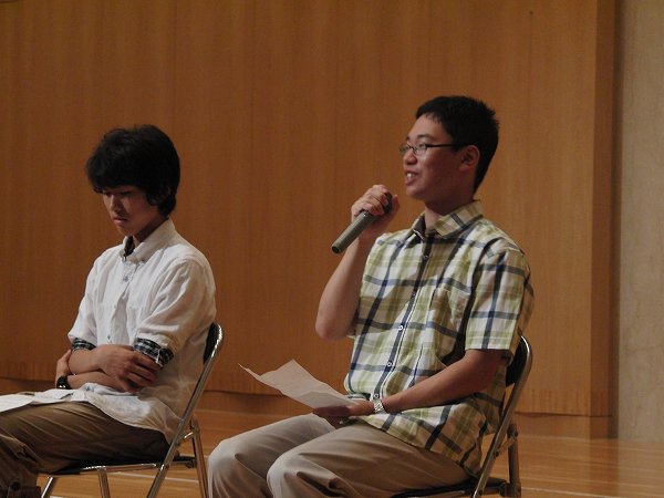 水戸一高・土浦一高合格体験発表会