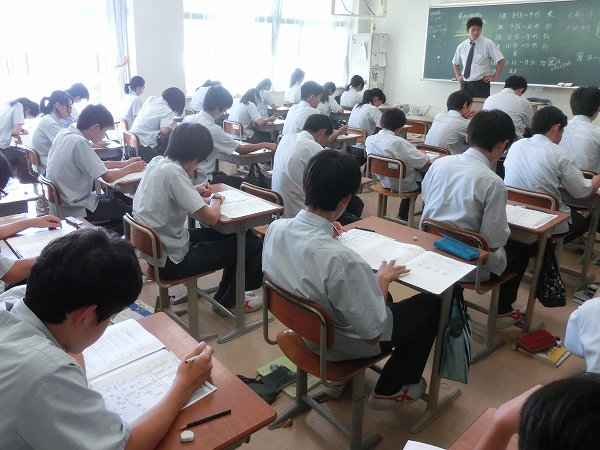 ２学期　初のテスト！