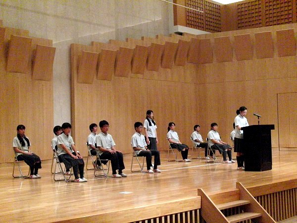 役員選挙＆壮行会を行いました！