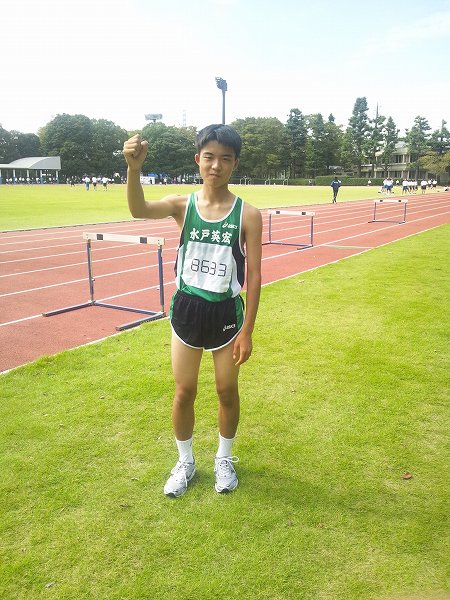 新人戦　陸上競技の部　県大会出場！！