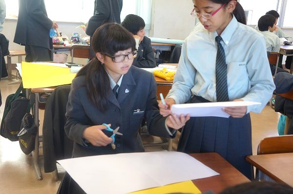 文化祭に向けて　～１・２年生～