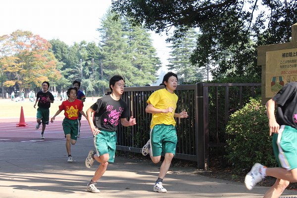 マラソン大会を行いました