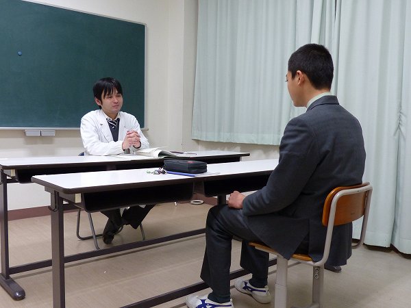 面接対策　強化中！