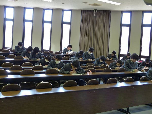 英語検定1次試験　３年生最終面談