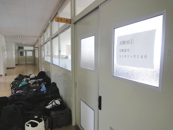 ３年生　最後の模擬試験