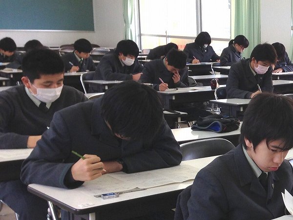 １・２年生　学年末総合テスト