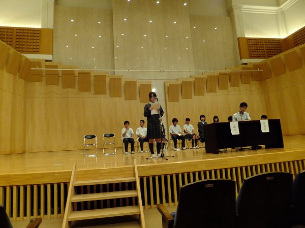 生徒総会・水戸市総合体育大会の壮行会が行われました