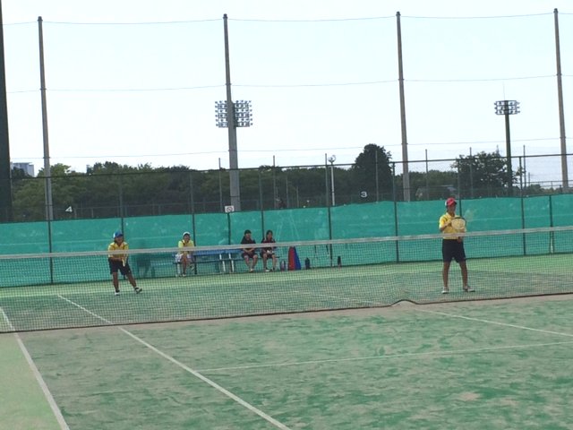 女子テニス部　中央地区大会！！