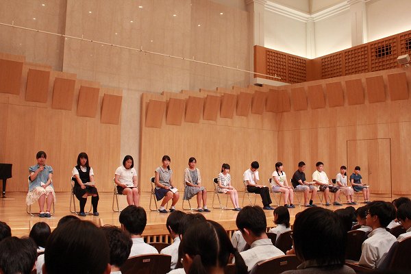 水戸一高・土浦一高・首都圏難関私立校合格体験発表会が行われました