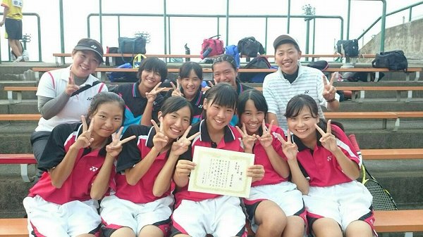 テニス部　中央地区ドリーム杯秋季大会