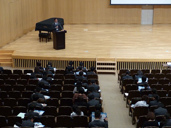 ３年生　進路集会