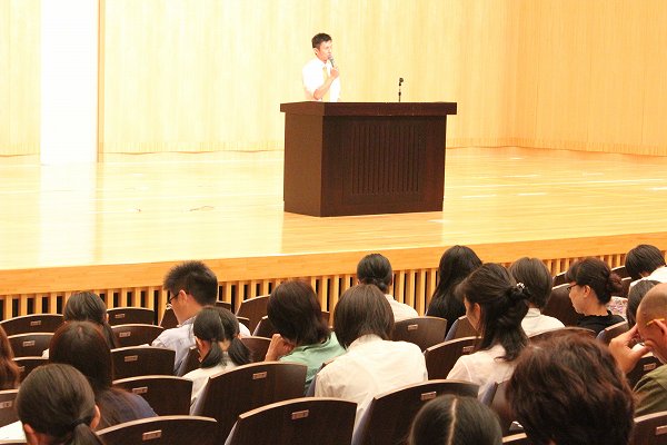 ２学年　修学旅行説明会を実施致しました。