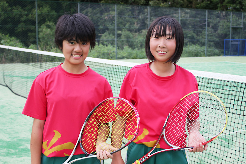 女子テニス部　中央地区大会出場！！