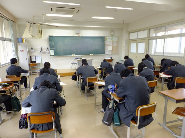 １・２年生　2学期末ＰＵテストを行いました