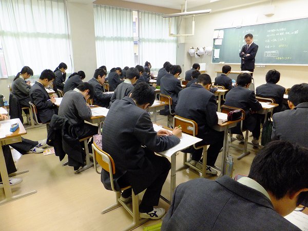 外部模試を実施しました