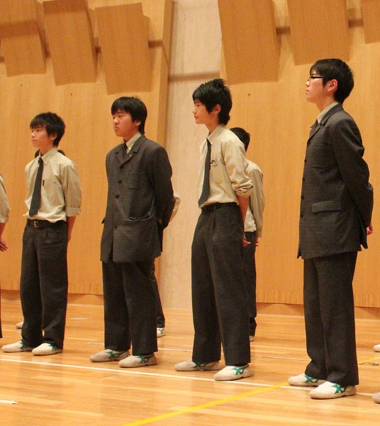 授業風景　３－３　（音楽）